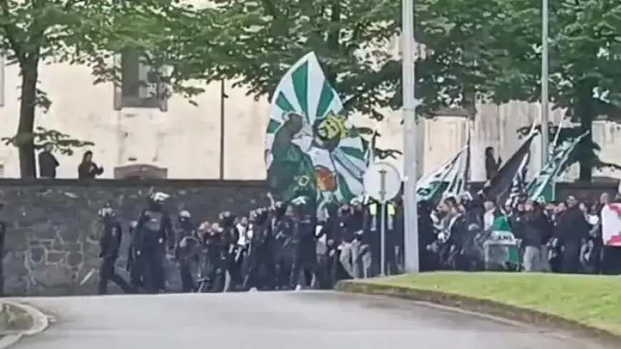 Thousands of Betis Fans Arrive at Braga Stadium: Watch the Video
