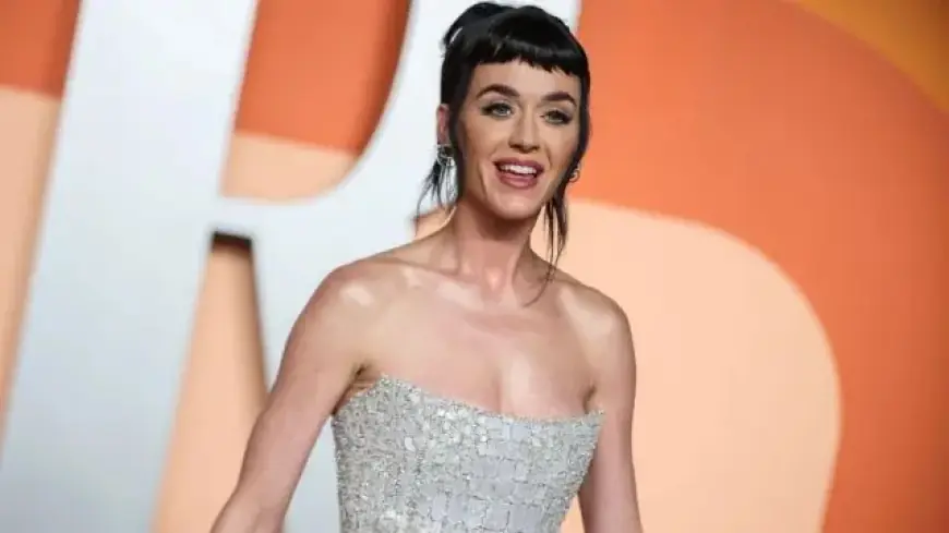 Katy Perry Stuns in Strapless Alaia Dress, Coordinating with Boyfriend