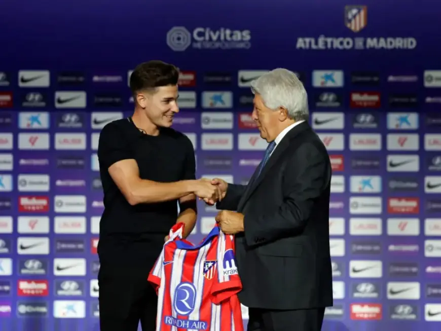 Atlético President Challenges Barcelona’s Interest in Julián Álvarez with Bold Claim