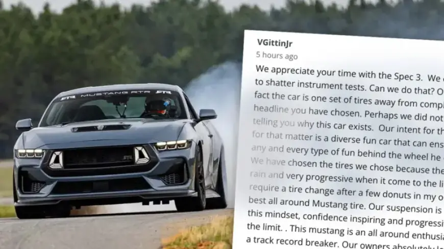 Vaughn Gittin Jr. Blames AI for Negative Review of His 800HP Mustang