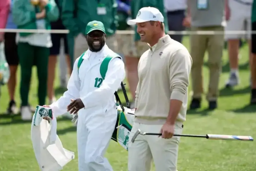 Kevin Hart, Jason Kelce Star as Celebrity Caddies at Augusta National Par 3 Contest