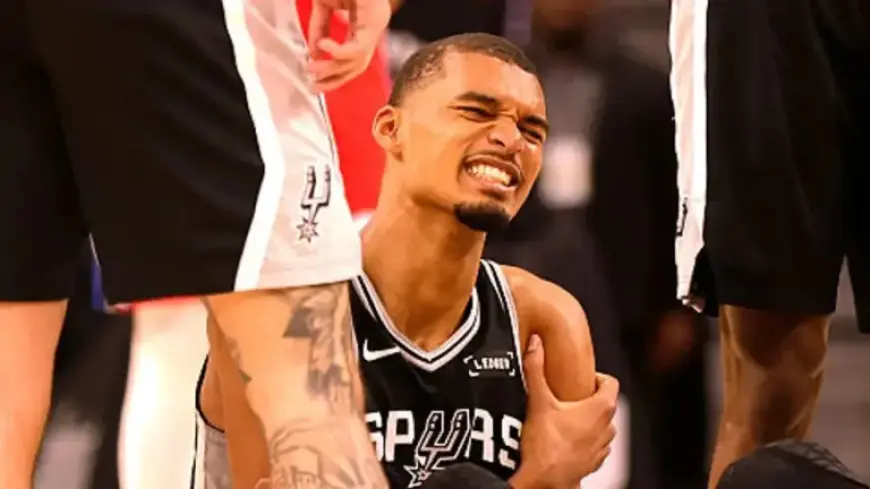 Wembanyama, Castle Sidelined Tonight Against Portland Due to Injuries