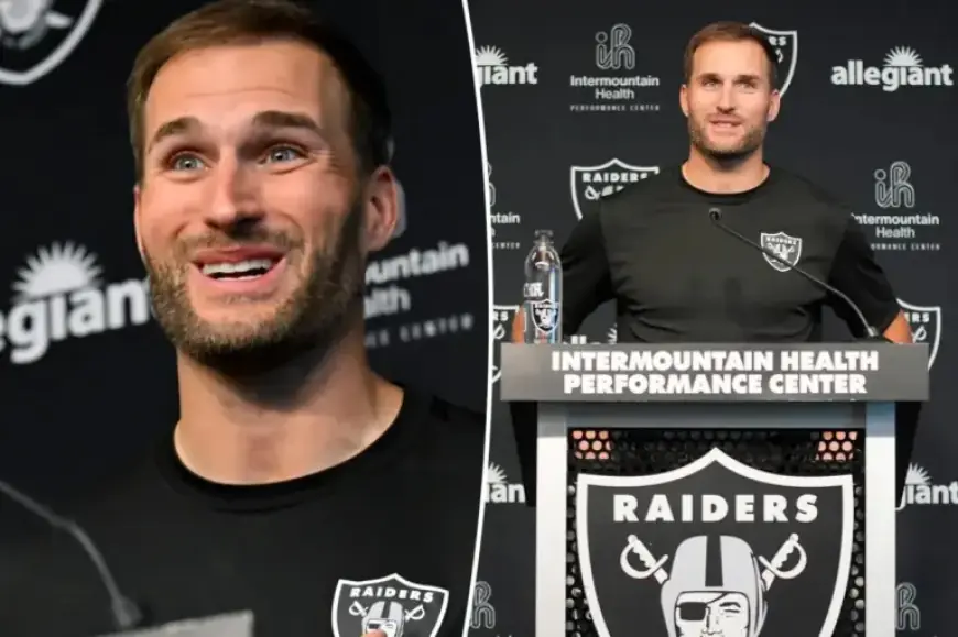 Raiders QB Kirk Cousins Excited to Collaborate with Fernando Mendoza