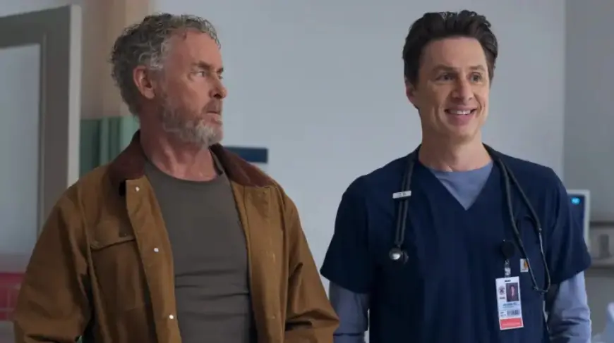 John C. McGinley Discusses Dr. Cox’s Future in Scrubs Revival