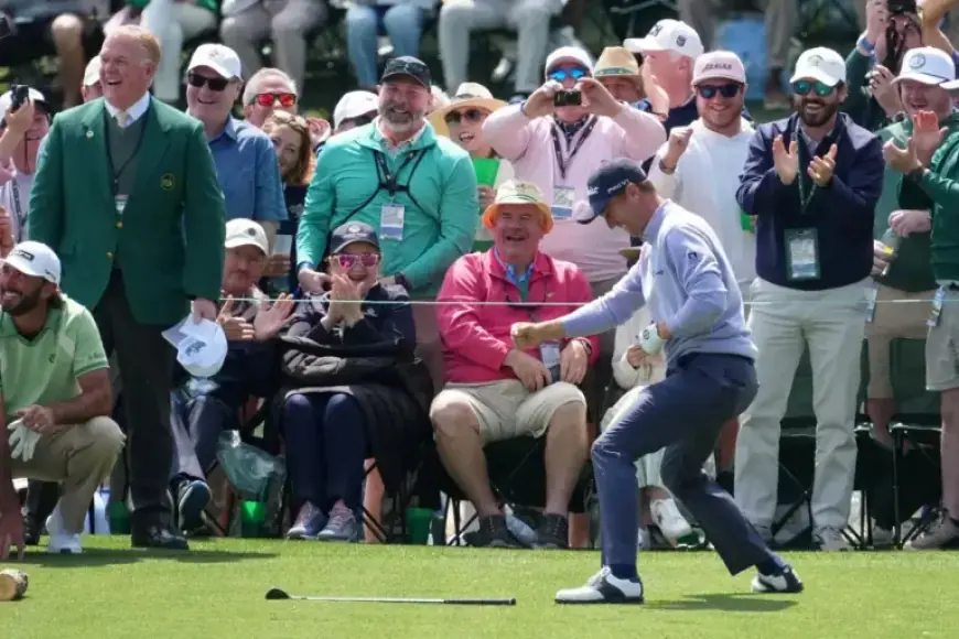 Justin Thomas Stuns with Masters Par 3 Ace Against Spieth and Homa