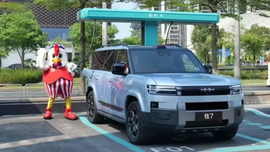 BYD and KFC China Launch 9-Minute EV Charging Dining Experience
