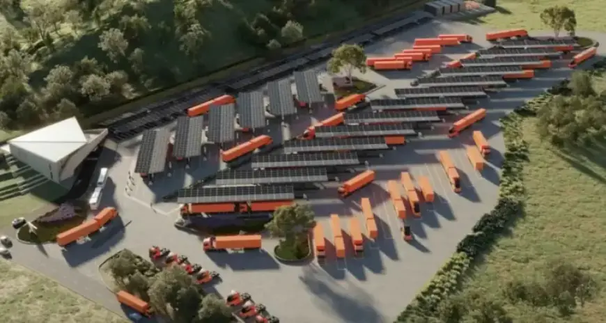 Australia’s Largest Electric Truck Depot Gains Momentum with Government Support