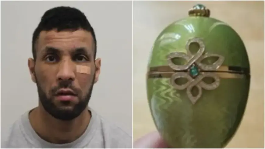 Thief Imprisoned for £2M Faberge Egg Heist at Soho Pub