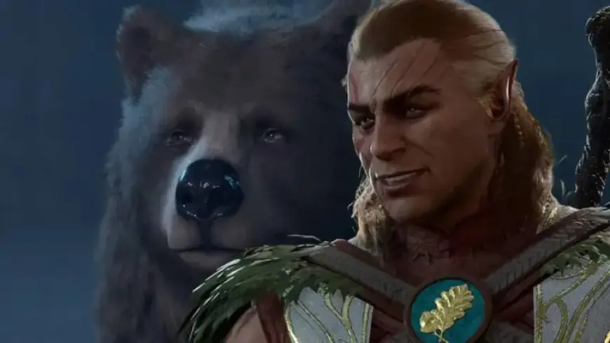 Baldur’s Gate 3: Halsin Actor Reacts with Laughter to Notorious Bear Scene