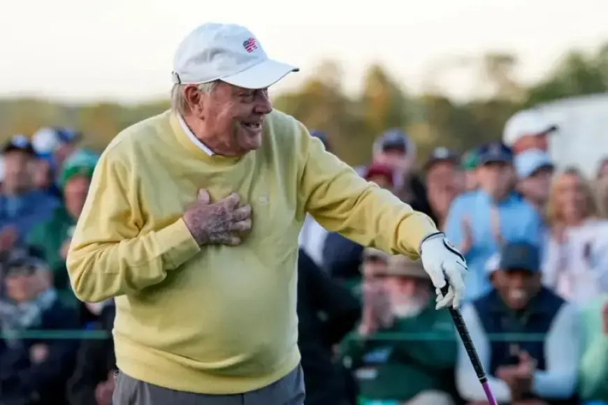 Jack Nicklaus’ Snap-Hook Launches 90th Masters with Player and Watson