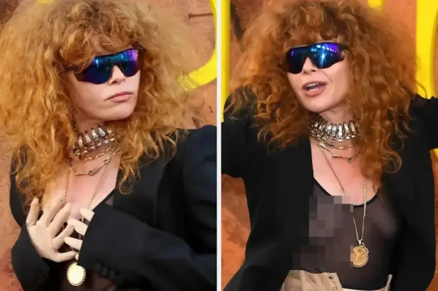 Natasha Lyonne Stuns with Bold “Free the ******” Look on Euphoria Red Carpet