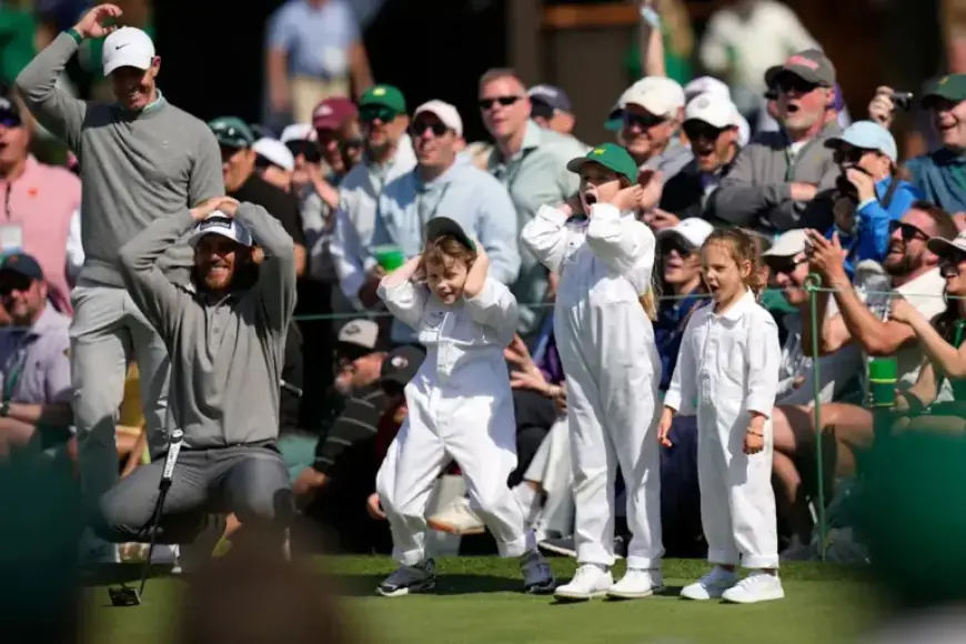 Young Golfer Frankie Fleetwood Shines at Masters Par 3 Contest