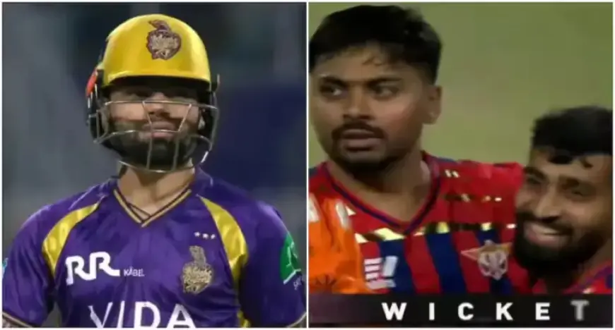 Avesh Khan’s Fiery On-Field Reaction Stuns Rinku Singh