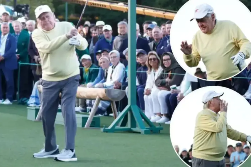 Jack Nicklaus Reveals Health Struggles Following Concerning Masters Tee Shot