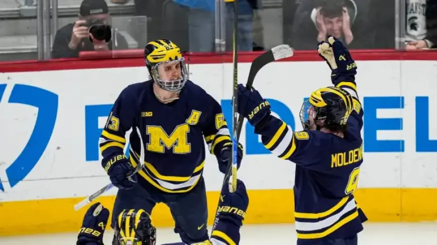 Michigan Hockey vs Denver in Frozen Four: Predictions, Odds, Time, TV Guide