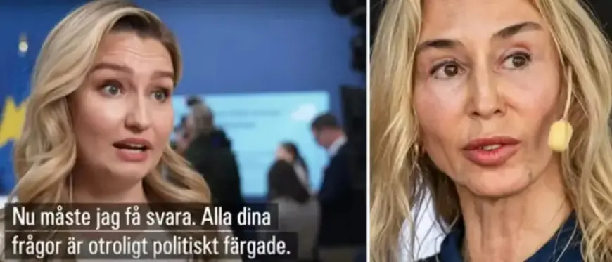 Busch Confronts SVT Reporter in Tense Exchange