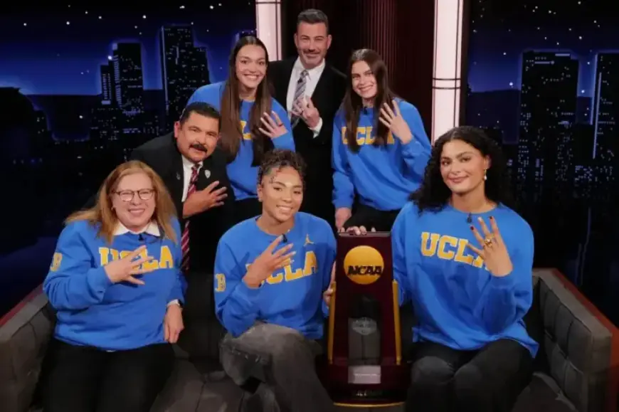 Trump Jokes by Jimmy Kimmel Eclipse UCLA Women’s Basketball Triumph