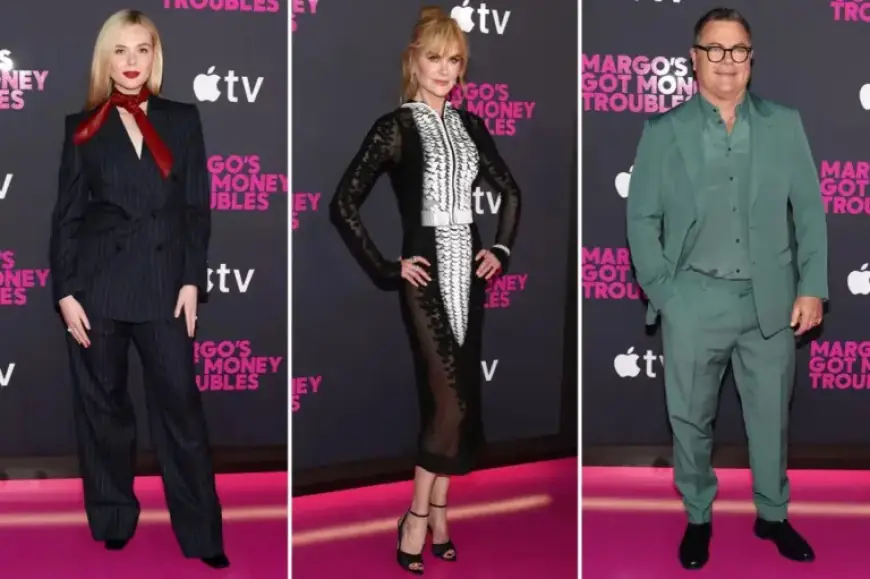 Elle Fanning, Nicole Kidman, Nick Offerman Shine at ‘Margo’s Got Money Troubles’ Premiere