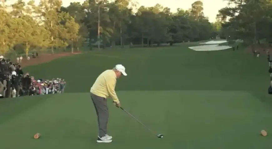 Jack Nicklaus Quips About Viral Masters Tee Shot