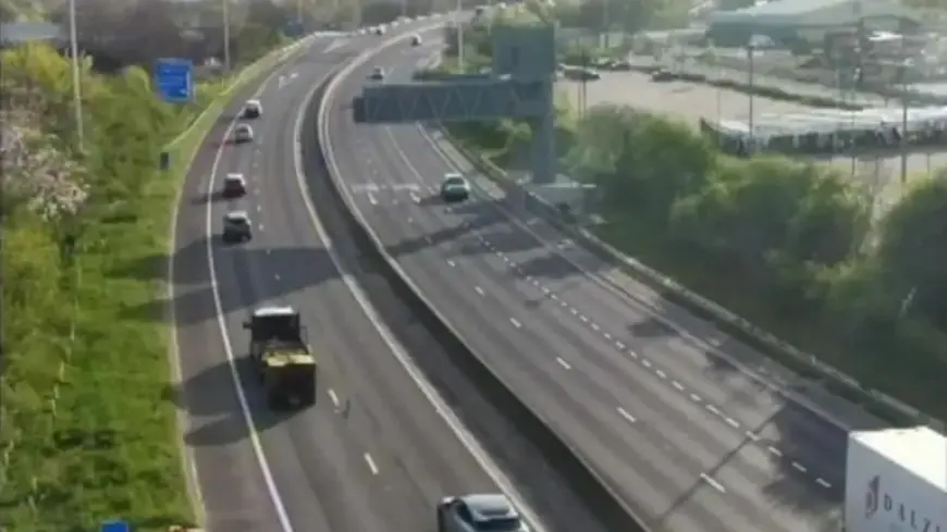 Car Accident Shuts Down M621 After Woman Struck