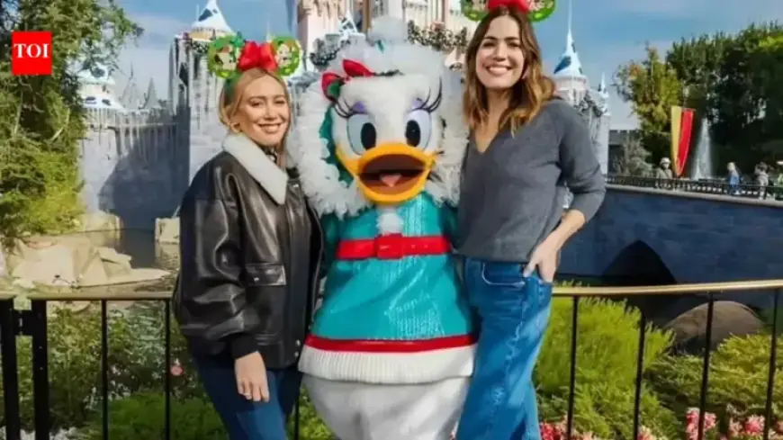 Mandy Moore, Hilary Duff Enjoy Double Date at Bruce Springsteen Concert