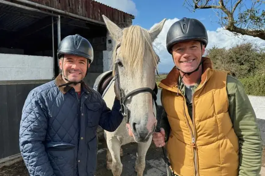 Ronan Keating Joins Shane Filan in Sligo for BBC Travel Show Filming