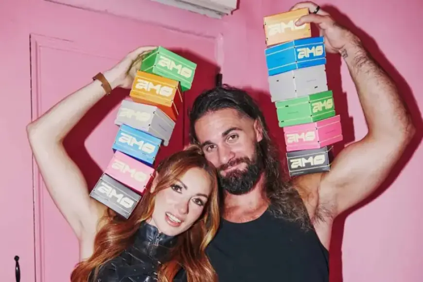 Becky Lynch and Seth Rollins Launch AMO Coffee Brand (Exclusive)