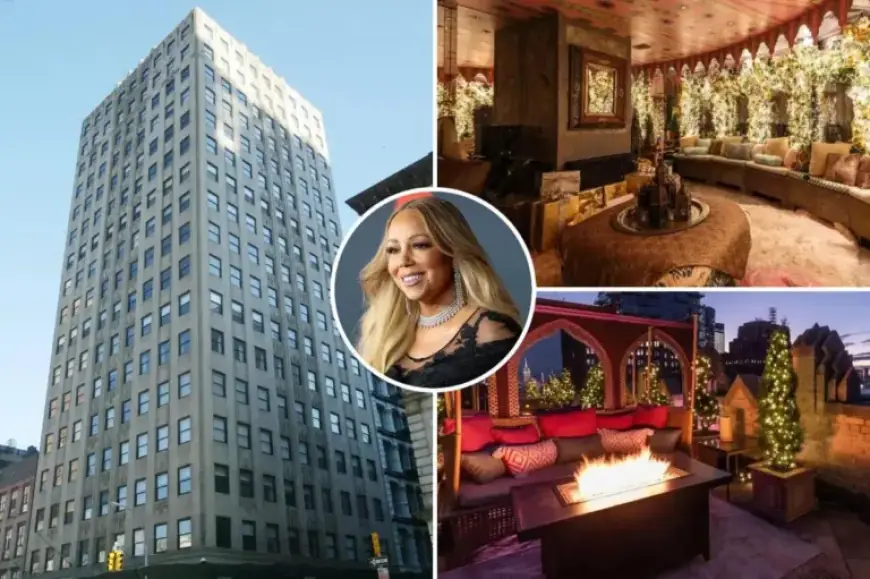 Mariah Carey Lists NYC Penthouse Triplex for $27 Million