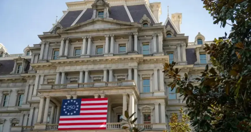 Trump Suggests Painting Executive Office Building White