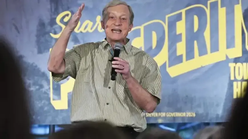 Tom Steyer Regrets Managing $90M Stake in Firm Running CA ICE Facility