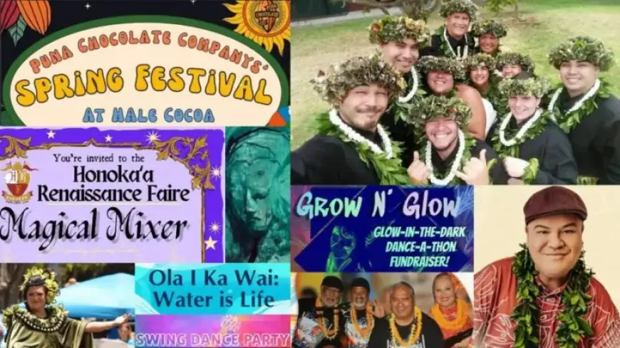 Discover Big Island’s Top Events April 10-16: Parades, Hula, Chocolate Festival