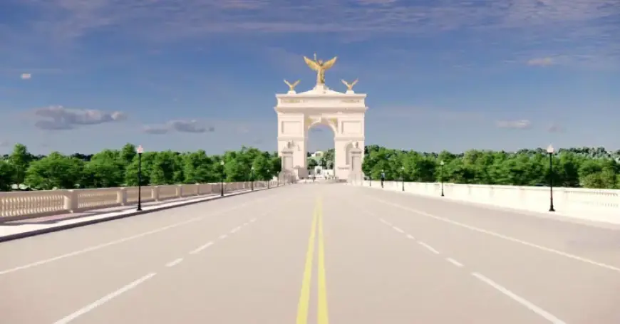 Trump Reveals Plans for 250-Foot Arch in Washington