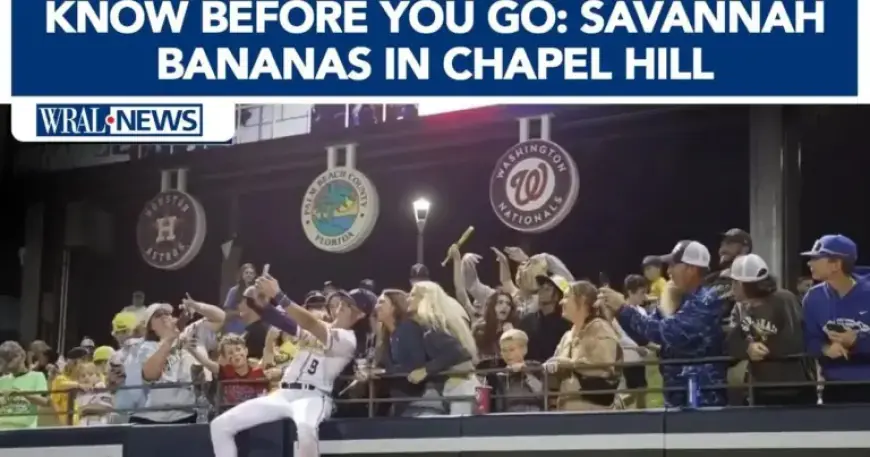 Savannah Bananas Thrill Chapel Hill with Unique Game and Boost Economy