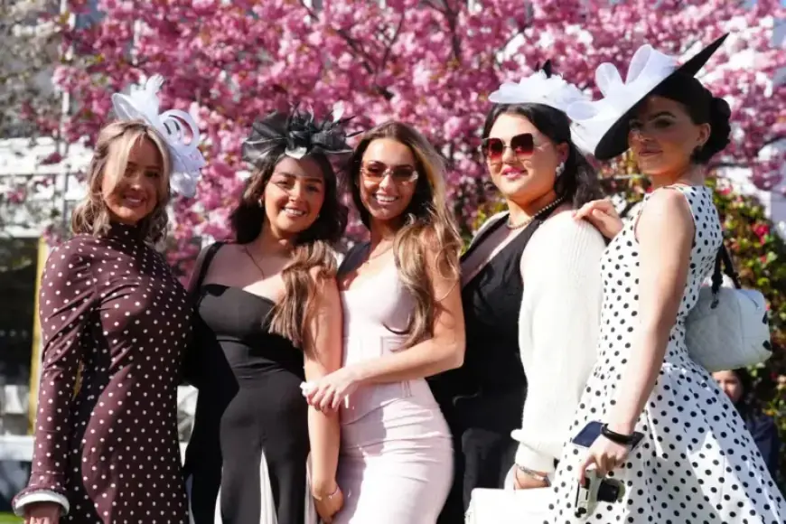 Racegoers Anticipate Sunshine and Fortune at the Grand National