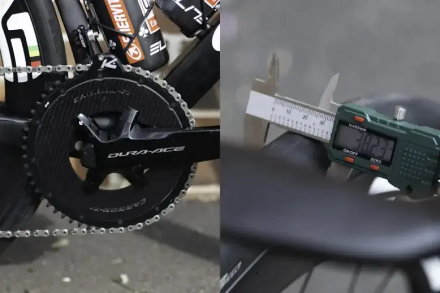 Pogačar Tackles Paris-Roubaix with 38mm Tyres, 1x Drivetrain, No Tubeless Inserts