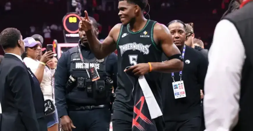 Timberwolves Edge Rockets 136-132: Anthony Edwards Shines in NBA Thriller