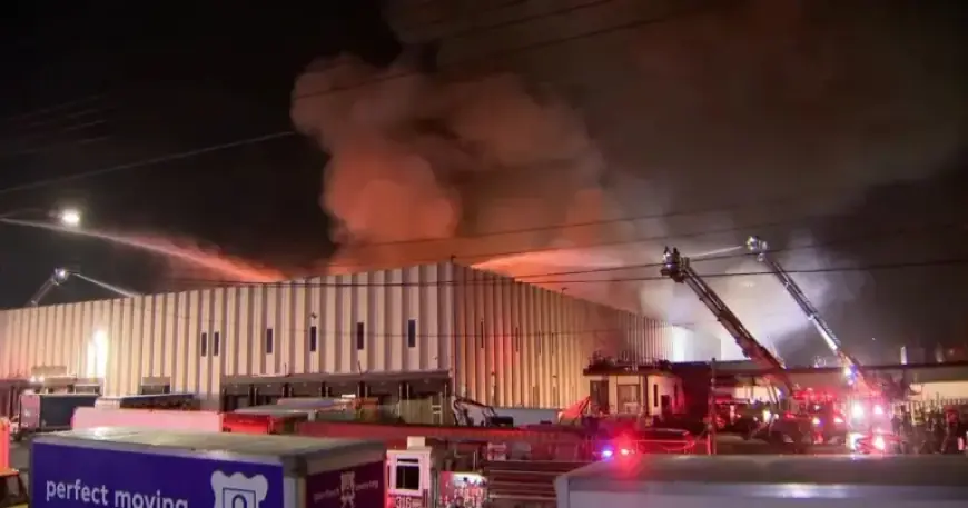 FDNY Teams Combat Major Queens Factory Blaze