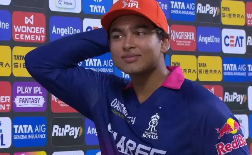 Vaibhav Sooryavanshi Advised to Stay Grounded After 26-Ball 78 Against RCB