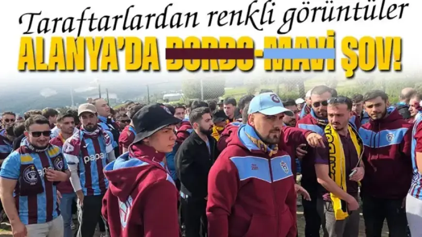 Bordo-Mavi Spectacle Fills Alanya Stadium to Capacity