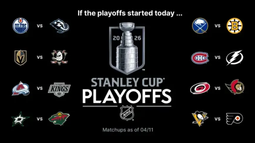 Bruins, Golden Knights, Oilers Near Stanley Cup Playoff Berths