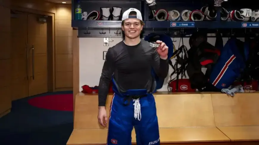 Caufield Scores 50th, Joins Elite Canadiens Legends Club