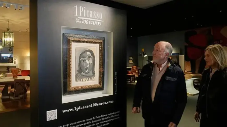 Paris Raffle Offers Picasso Prize to Fund Alzheimer’s Research