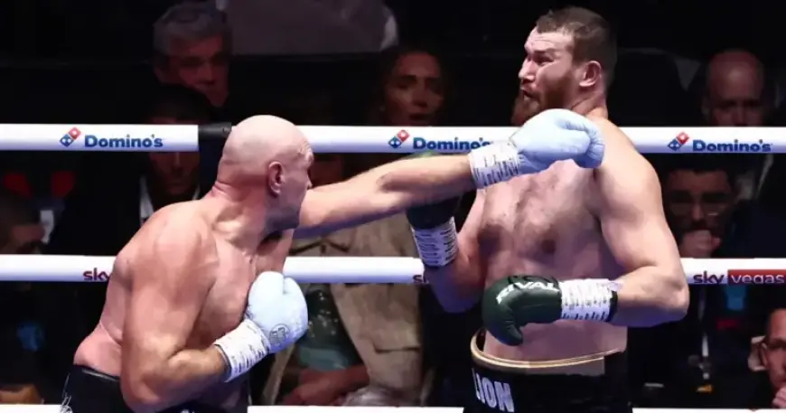 Fury Triumphs Over Makhmudov, Challenges Joshua in Boxing Return