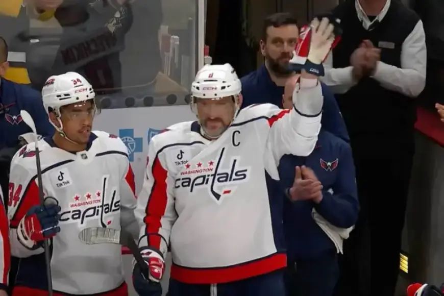 Penguins Fans Honor Ovechkin with Ovation as He’s Named 1st Star in Potential Pittsburgh Farewell