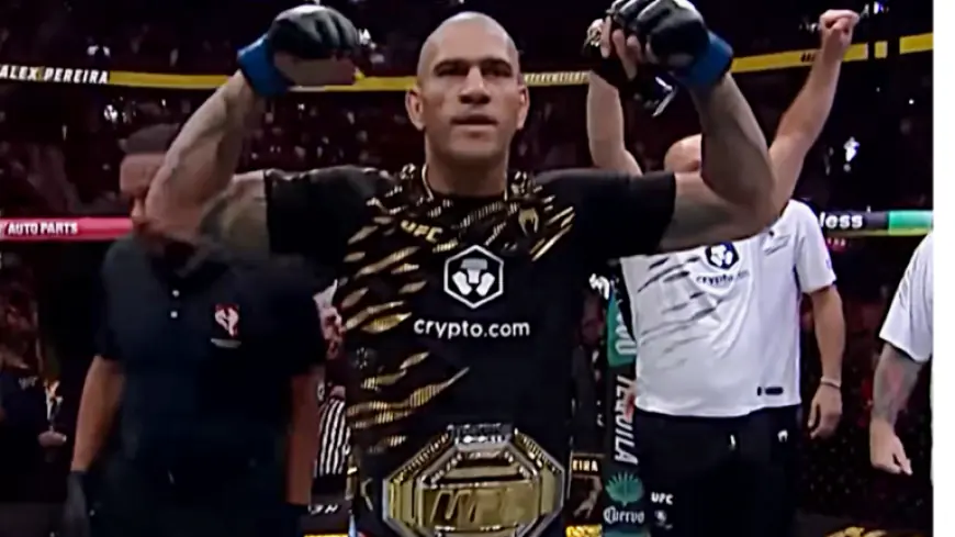 Alex Pereira Receives 2026 Forrest Griffin Community Award Honor