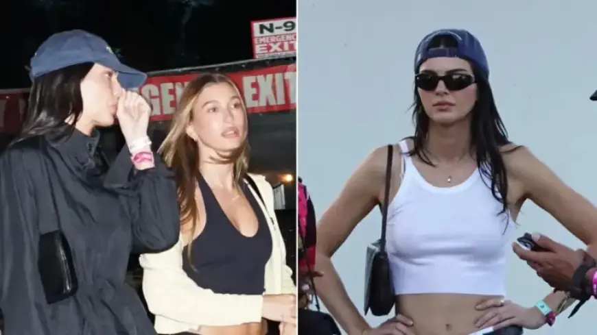 Kendall Jenner Shines at Coachella in Hailey Bieber’s Top and Stylish Accessories