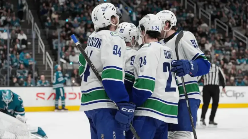 Canucks Rally Late, Defeat Sharks in Thrilling Shootout Victory