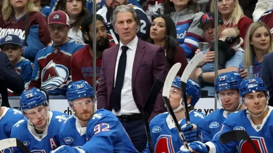 Avalanche Coach Bednar Hospitalized After Puck Hit