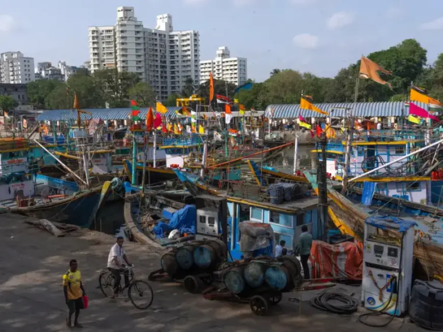 Mumbai’s Historic Dock Falls Silent Amid Fuel Crisis Impacting Fishing Trade