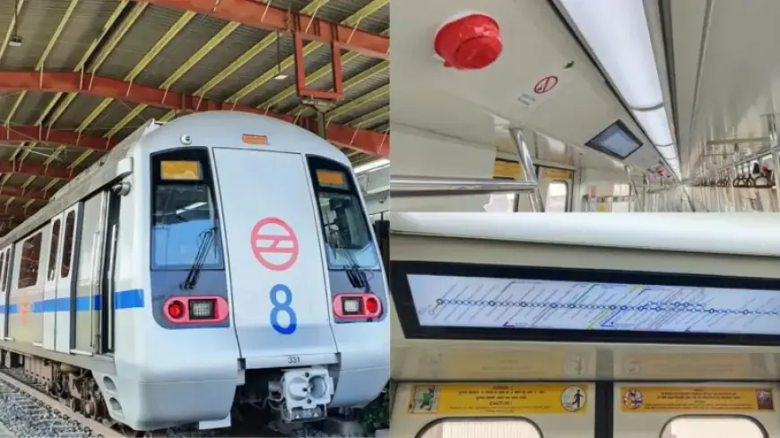 Delhi Metro Set to Enhance 70 Red & Blue Line Trains by 2027